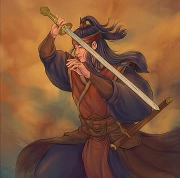 Ilustración de la baraja Camino del Guerrero